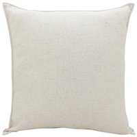 NF Living Linen Cushion - White 55x55cm