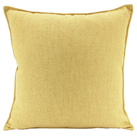 NF Living Linen Cushion - Yellow 55x55cm