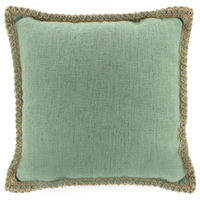 NF Living Linen Jute Cushion - Mist 50x50cm