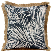 NF Living Linen Cushion - Night Brush 50x50cm