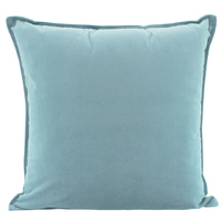 NF Living Velvet Cushion - Steel Blue 45x45cm