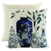 NF Living Velvet Cushion - Dream Come Blue 50x50cm