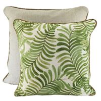 NF Living Linen Cushion - Do a Good Fern 50x50cm