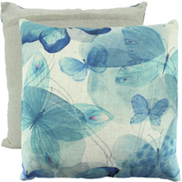 NF Living Linen Cushion - My Heart Flutters 50x50cm