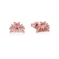 Disney Couture Kingdom - Mulan - Comb Stud Earrings Rose Gold