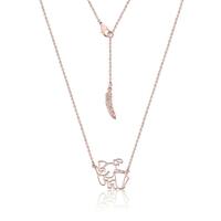 Disney Couture Kingdom - Dumbo - Outline Necklace Rose Gold