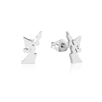 Disney Couture Kingdom - Fantasia - Sorcerer Mickey Stud Earrings White Gold