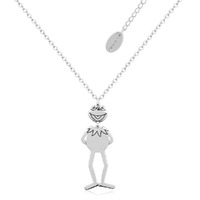 Disney The Muppets Couture Kingdom - Kermit The Frog - Statement Necklace Silver