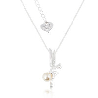 Disney Couture Kingdom - Tinkerbell - Pearl Necklace White Gold