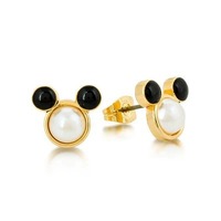 Disney Couture Kingdom - Mickey Mouse - Pearl Stud Earrings