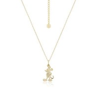 Disney Couture Kingdom D100 - Mickey Mouse - Facet Necklace Gold