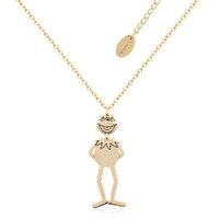 Disney The Muppets Couture Kingdom - Kermit The Frog - Statement Necklace Gold