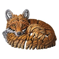 Edge Sculpture - Curled Up Fox