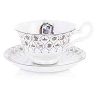 English Ladies D100 - Snow White - Cup And Saucer