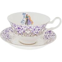 English Ladies Tangled - Rapunzel - Wedding Cup And Saucer