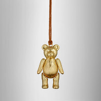 Waterford Golden Teddy Hanging Ornament