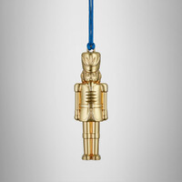 Waterford Golden Nutcracker Hanging Ornament