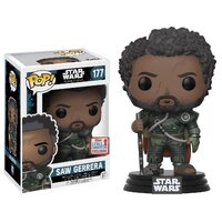 Pop! Vinyl - Star Wars: Rogue One - Saw Gerrera with Hair NYCC 2017 US Exclusive