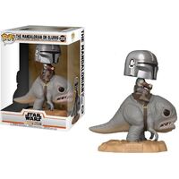 Pop! Vinyl - Star Wars: The Mandalorian - Mandalorian on Blurrg