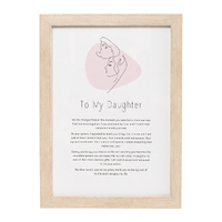 Splosh Gift Of Words plaque - To My Daughter