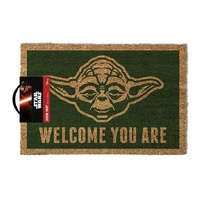 Star Wars Doormat - Yoda Welcome You Are