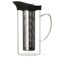 T2 Jug-A-Lot Glass 1.2L - Black