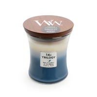 WoodWick Medium Trilogy Candle - Beachfront Cottage