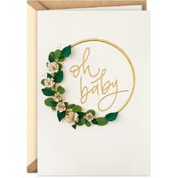 Hallmark Card - Oh Baby Card