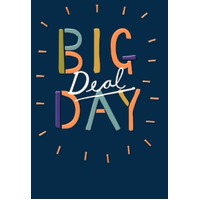 Hallmark Card - Big Deal Day Birthday Card