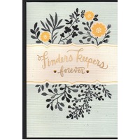 Hallmark Card - Finders Keepers Forever Anniversary Card