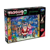 Wasgij? Puzzle 1000pc - Xmas 17 - Elf Inspection!