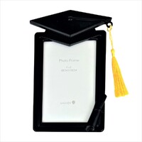 Russell Collection Photo Frame - Black Graduation Cap 4x6