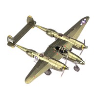 Metal Earth - 3D Metal Model Kit - ICONX P-38 Lightning