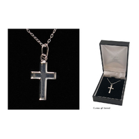 Sterling Silver Necklace with Cross