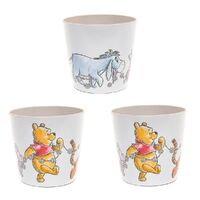 Jardinopia Eco Pot Bamboo - Disney Winnie The Pooh Daisy Chain Set Of 3