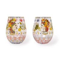 La La Land Italian Summer - Large Glass Tumblers