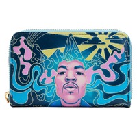 Loungefly Jimi Hendrix - Psychadelic Landscape Glow Wallet