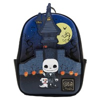 Loungefly Disney The Nightmare Before Christmas - Jack Skellington House Pop! Mini Backpack