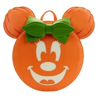 Loungefly Disney Minnie Mouse - Pumpkin Glow Mini Backpack