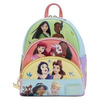 Loungefly Disney Princess - Triple Pocket Mini Backpack