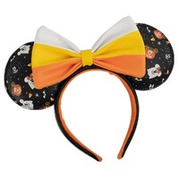 Loungefly Disney Mickey Mouse - Spooky Mickey & Minnie Candy Corn Headband