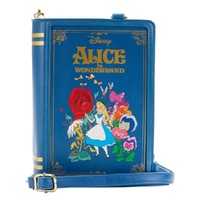 Loungefly Disney Alice In Wonderland - Convertible Book Crossbody Bag