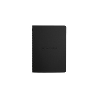 Migoals Get SH*T Done Notebook A6 - Minimal Black & Black Foil