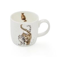 Royal Worcester Wrendale Mug - Feline Good