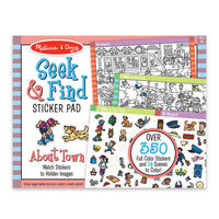 Melissa & Doug Sticker Pad Seek & Find - Around Town