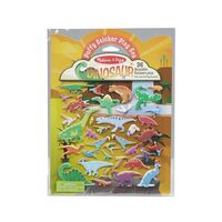 Melissa & Doug Reusable Puffy Sticker Play Set - Dinosaurs 