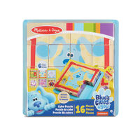 Melissa & Doug Blue's Clues & You - Wooden Cube Puzzle 16pc