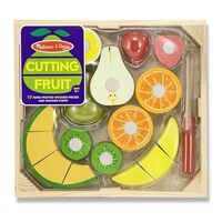 Melissa & Doug Kitchen Play - Cutting Fruit Crate