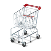 Melissa & Doug Kitchen Play - Metal Shopping Cart