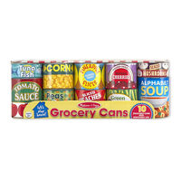 Melissa & Doug Kitchen Play - Grocery Cans